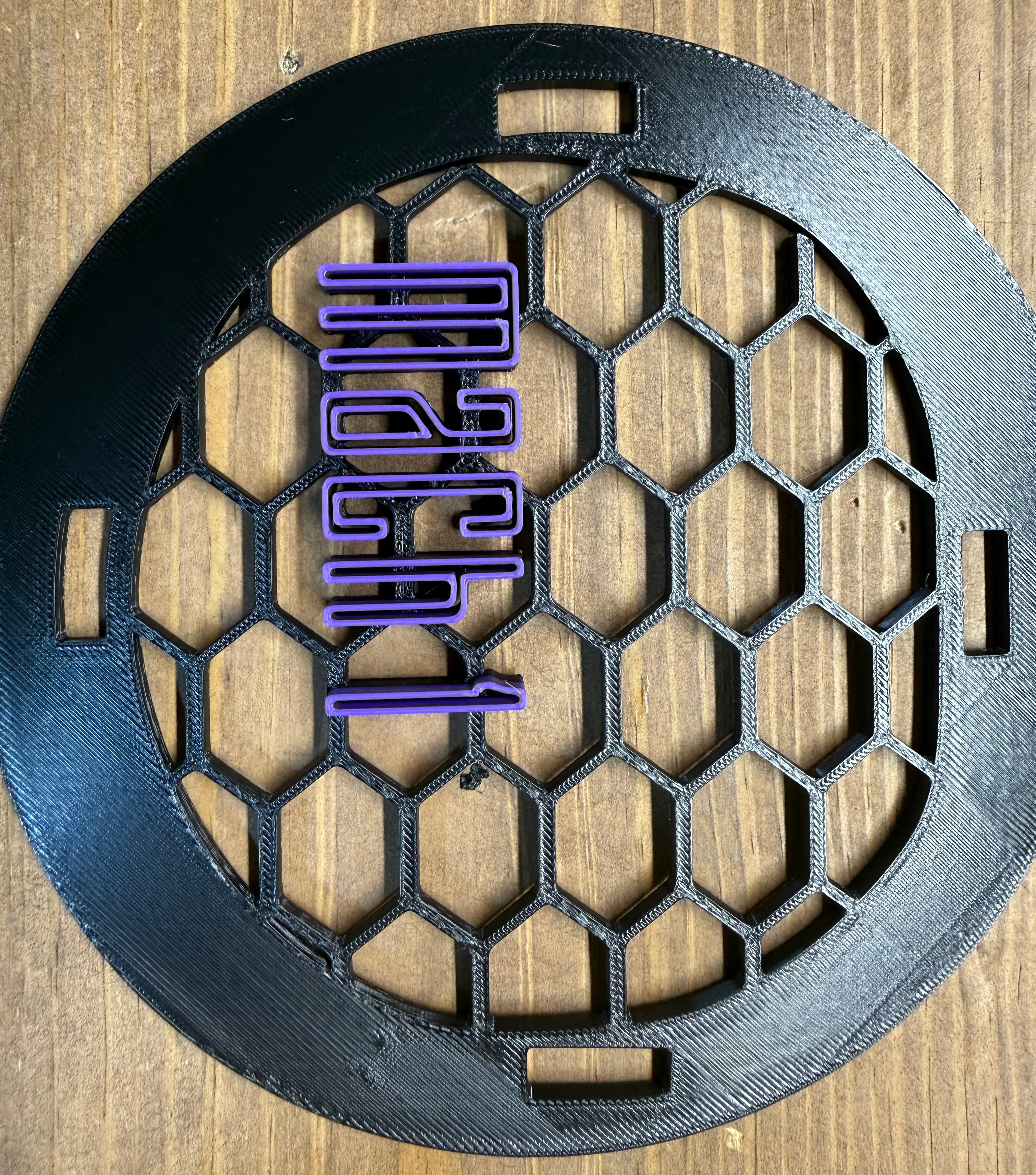Grill Insert-SOLID LOGO