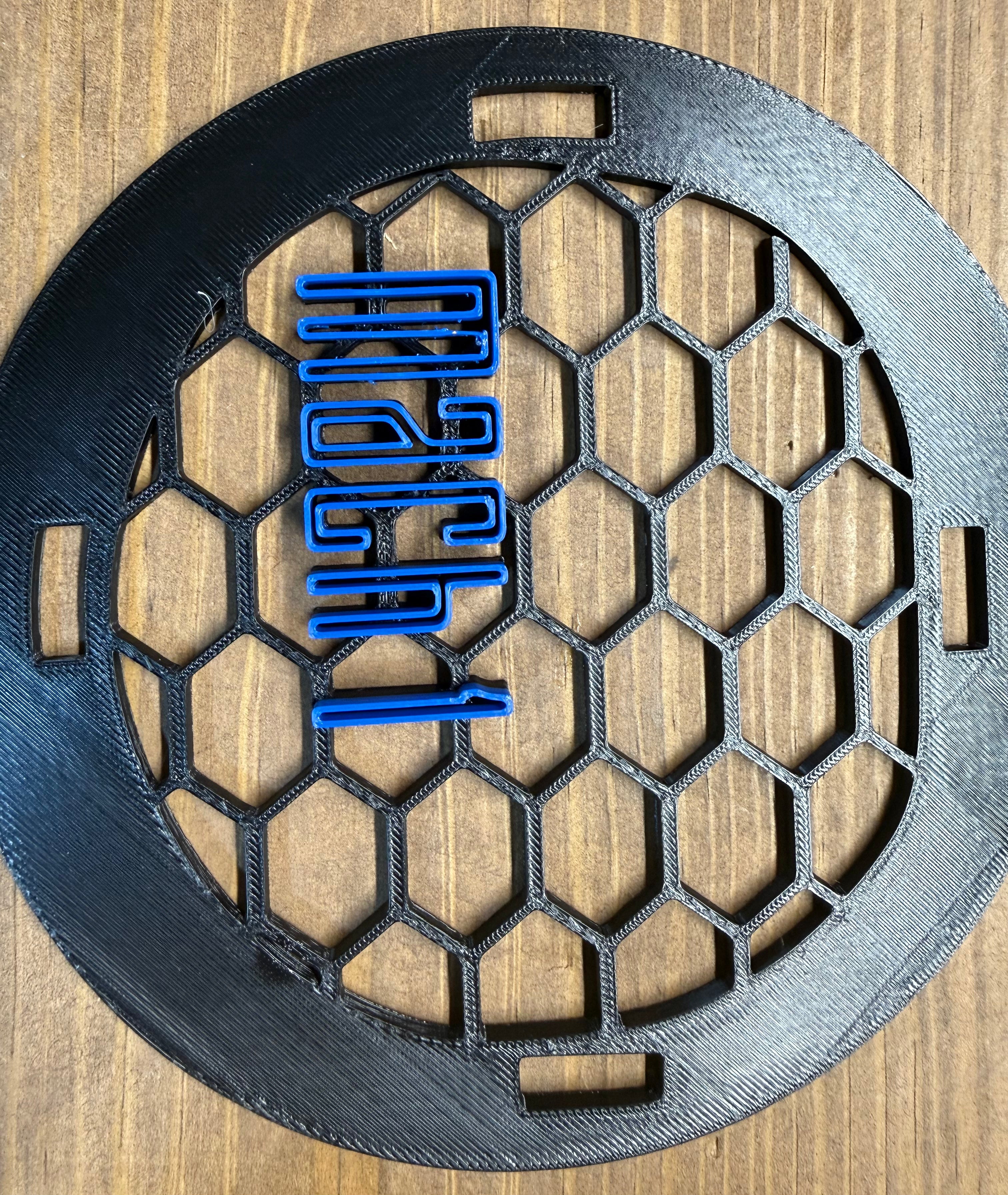 Grill Insert-SOLID LOGO