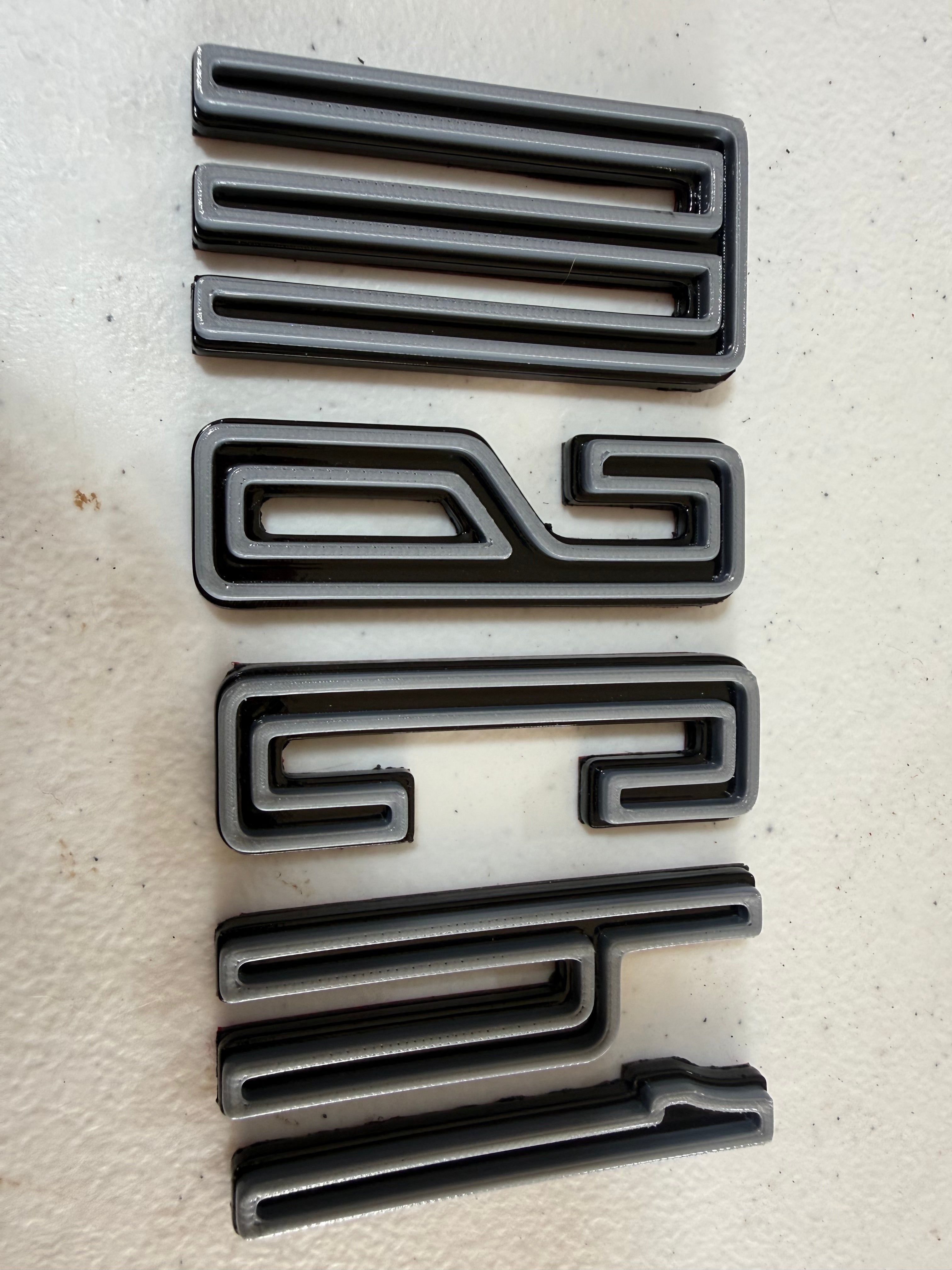 Mach 1 Trunk Emblem Standard