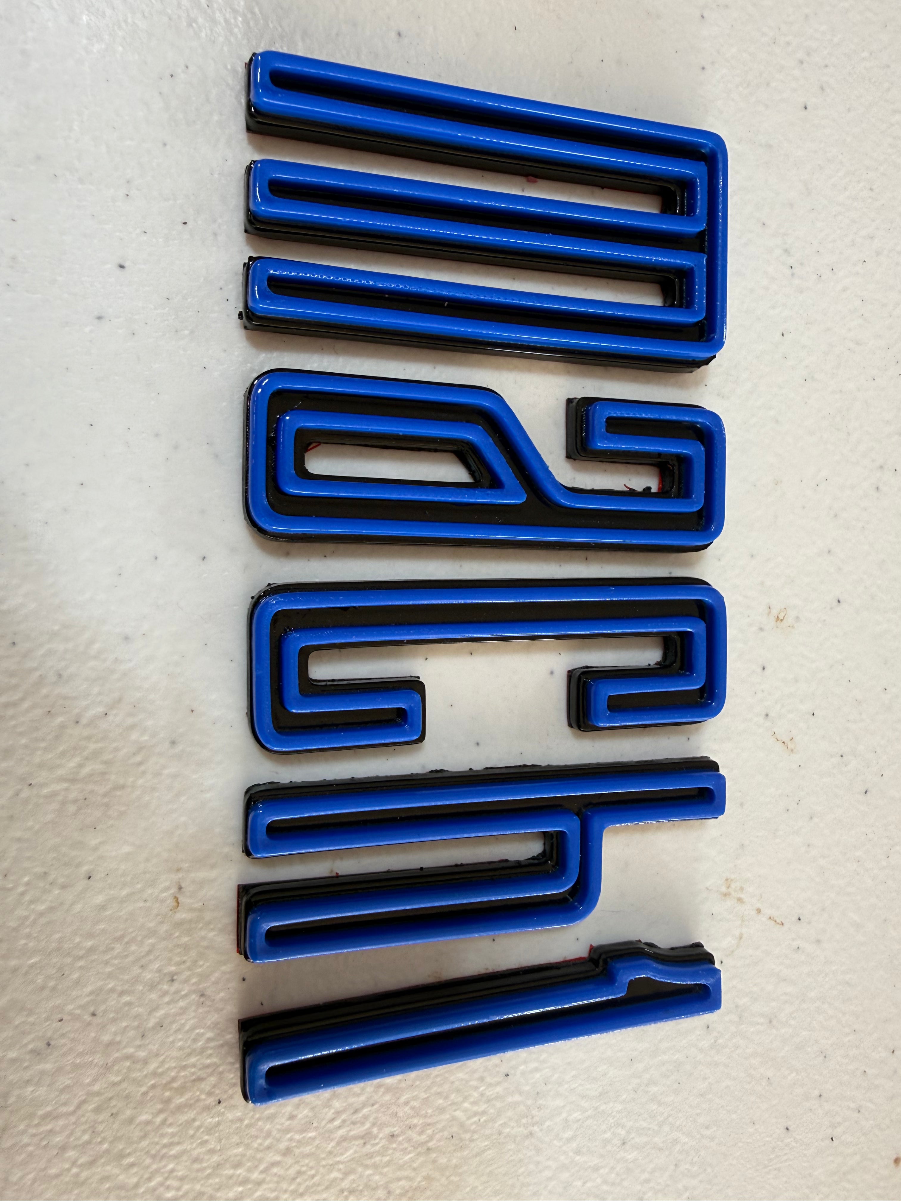 Mach 1 Trunk Emblem Standard