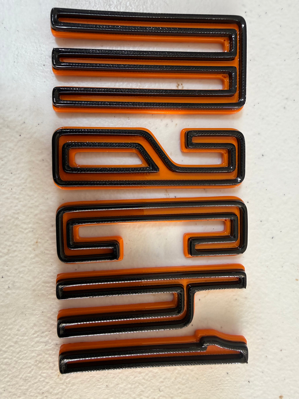 Mach 1 Trunk Emblem FLIP