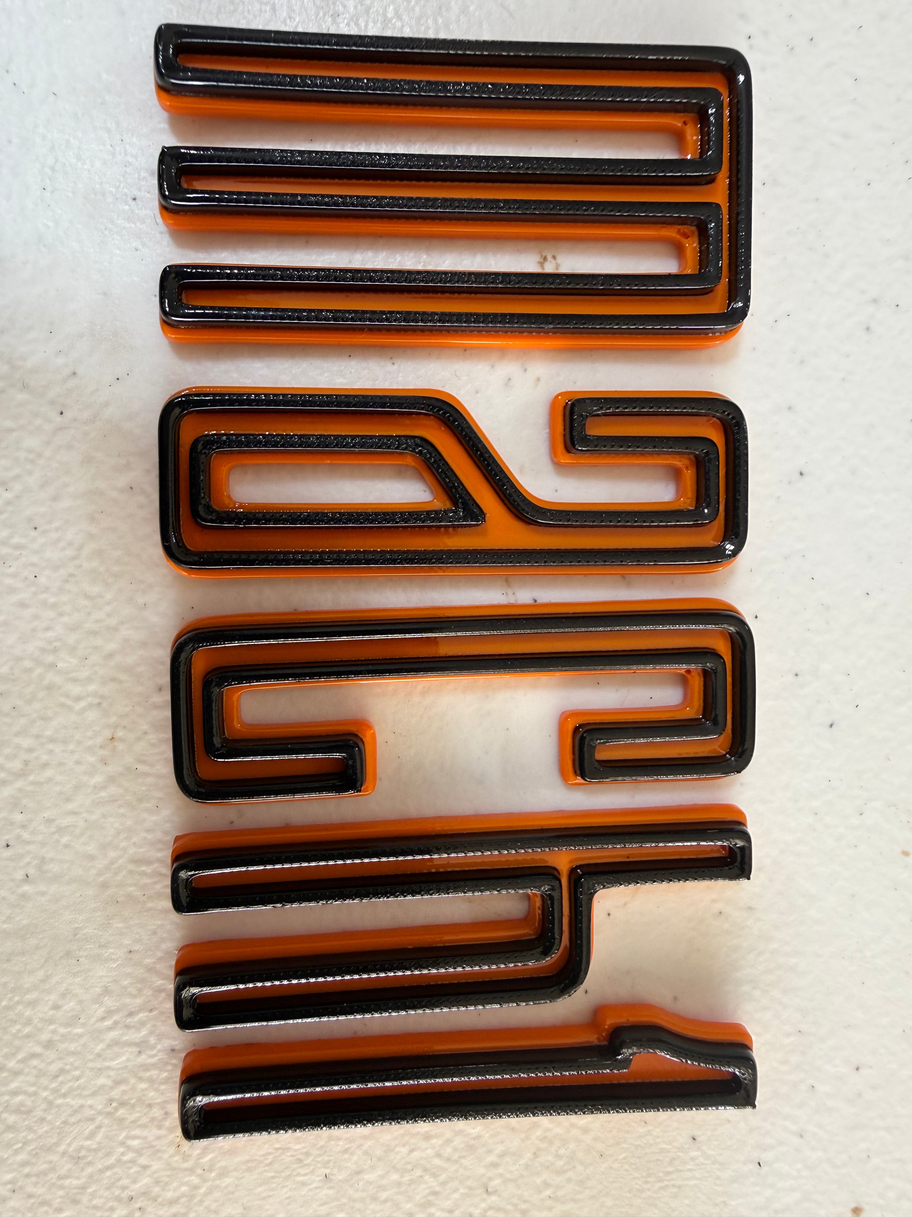 Mach 1 Trunk Emblem FLIP