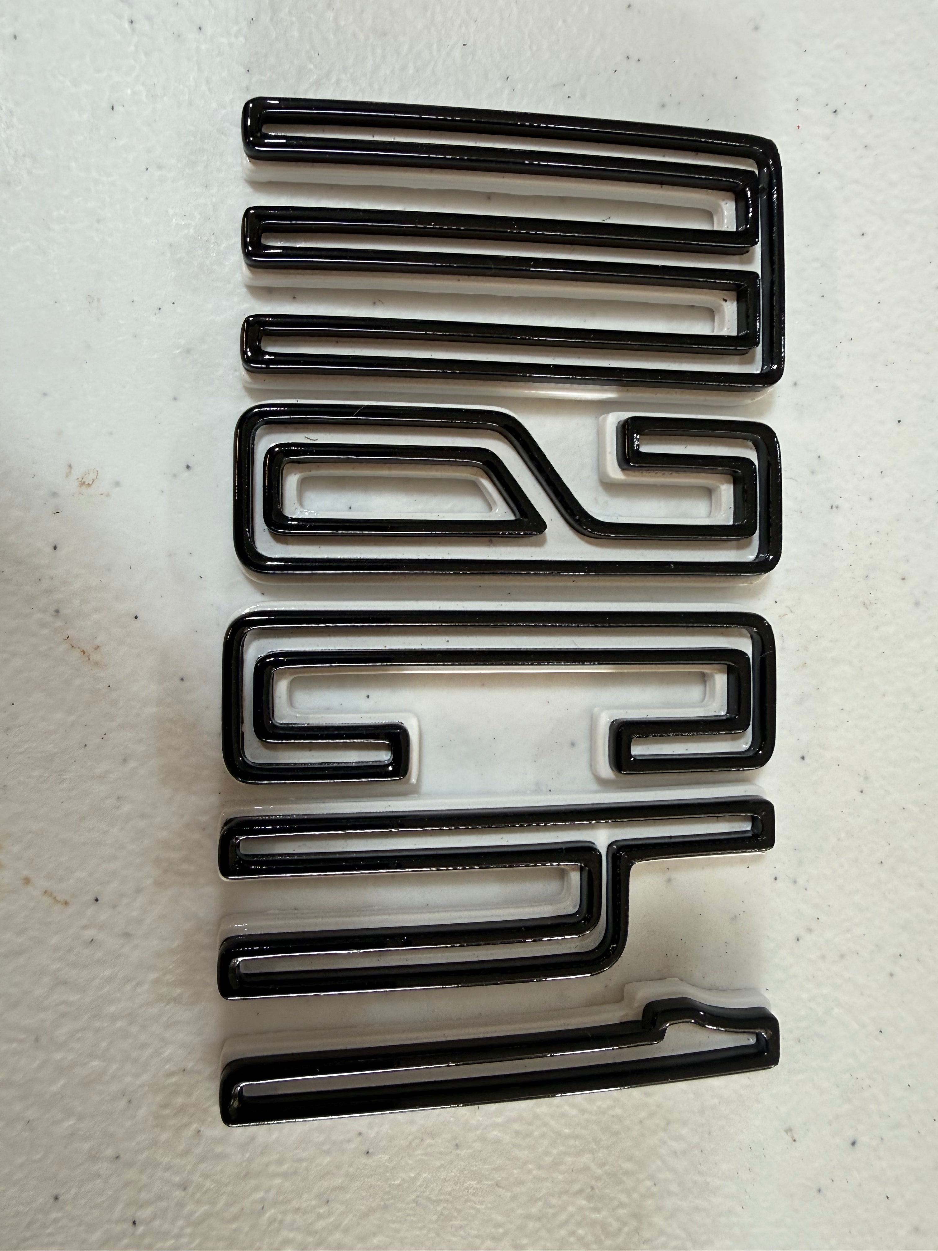 Mach 1 Trunk Emblem FLIP