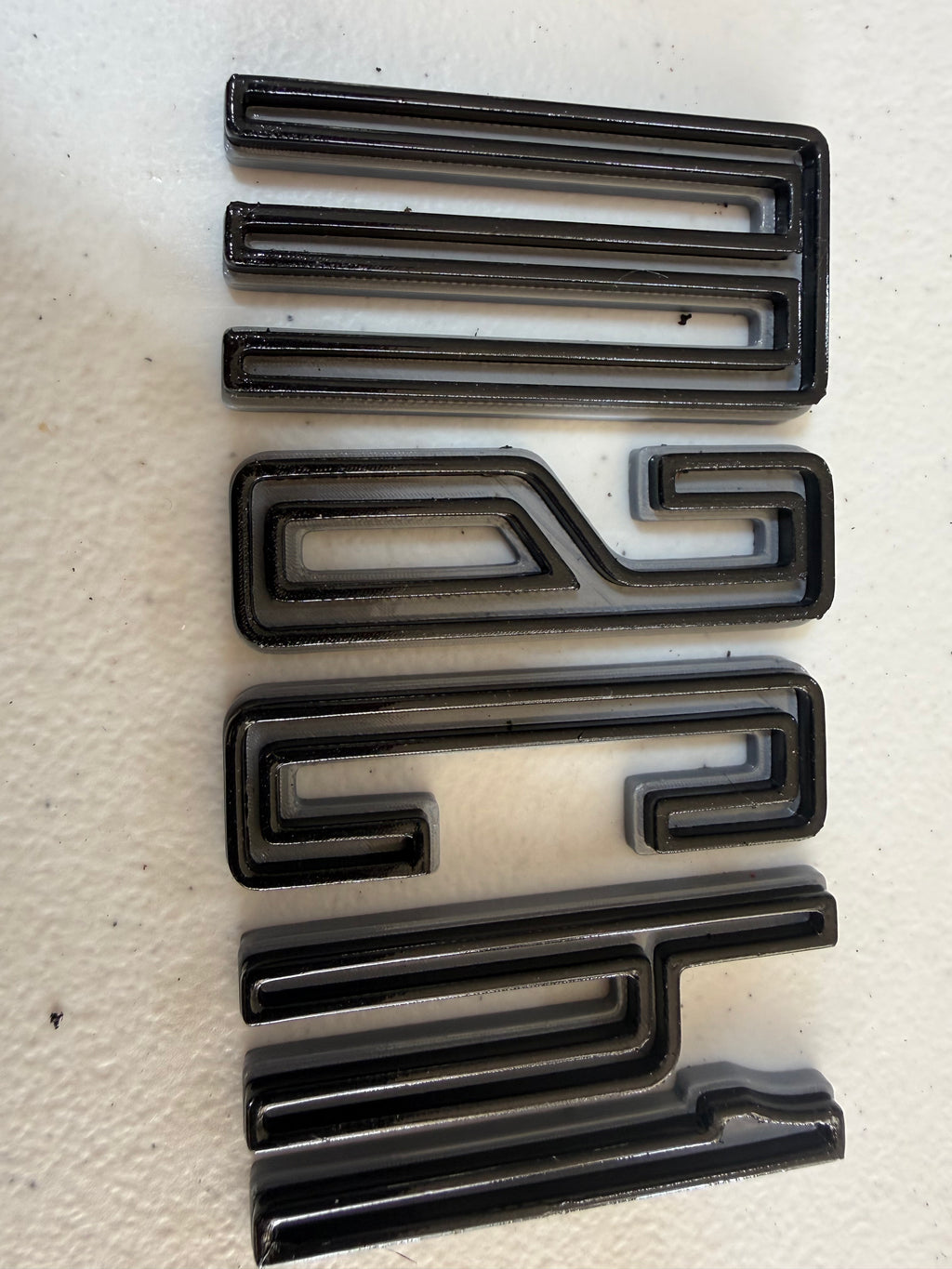 Mach 1 Trunk Emblem FLIP