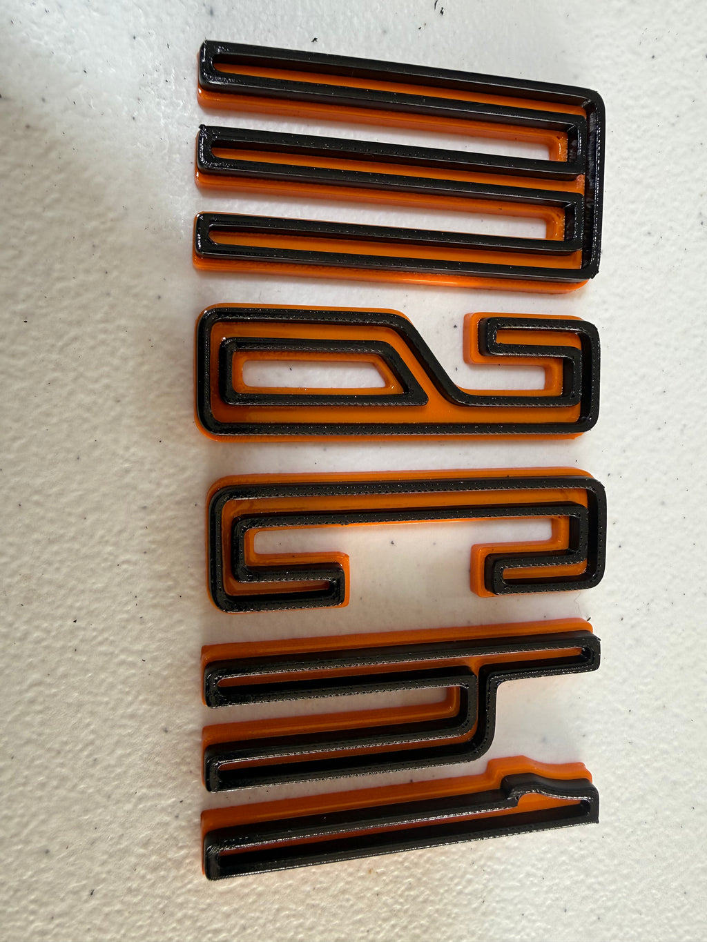 Mach 1 Fender Emblem Set - FLIP