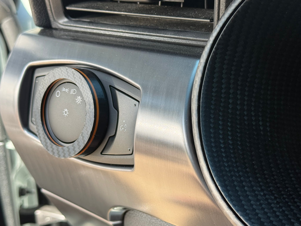 S550 Control Knob Covers (carbon fiber pattern)