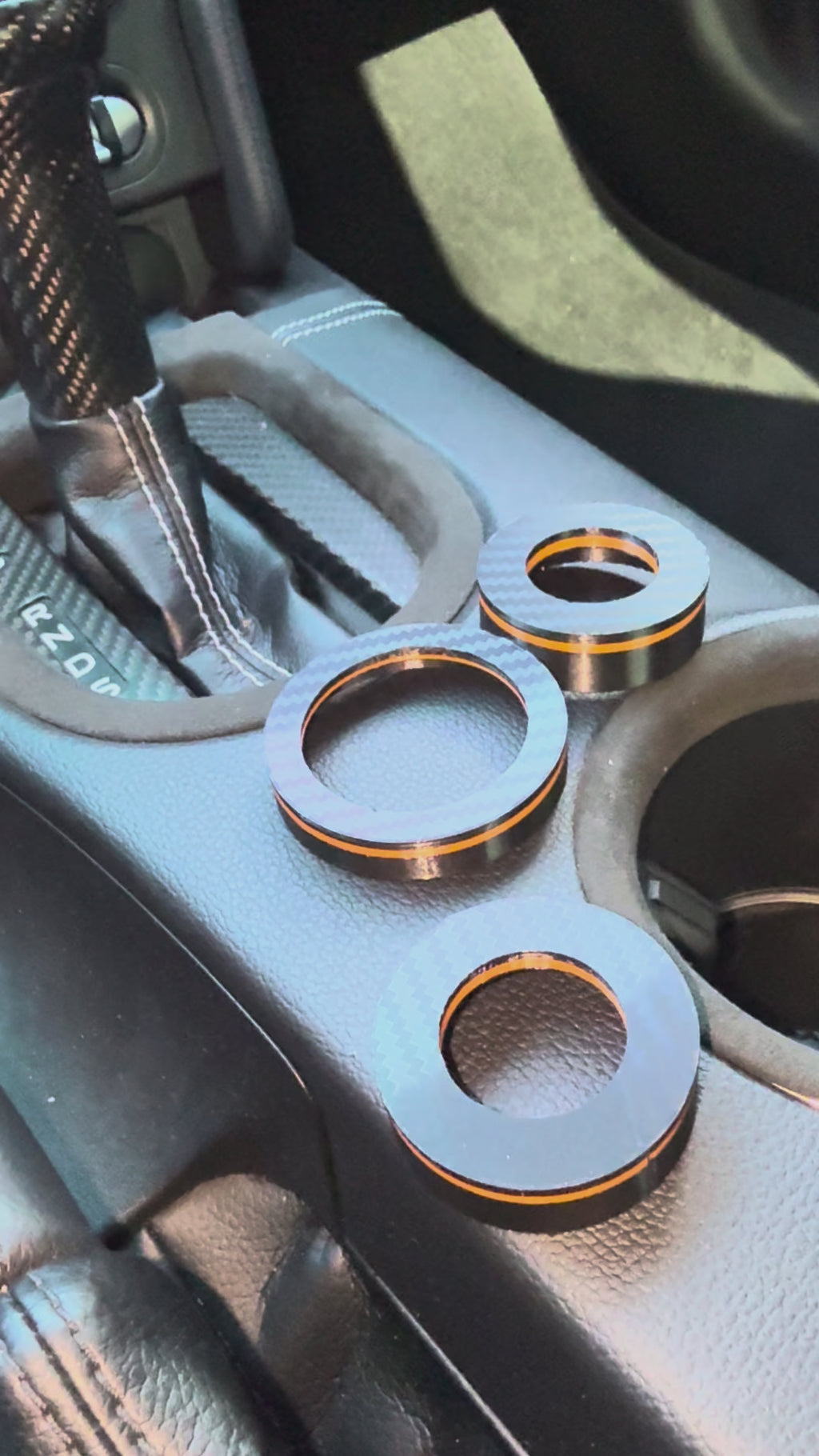 S550 Control Knob Covers (carbon fiber pattern)