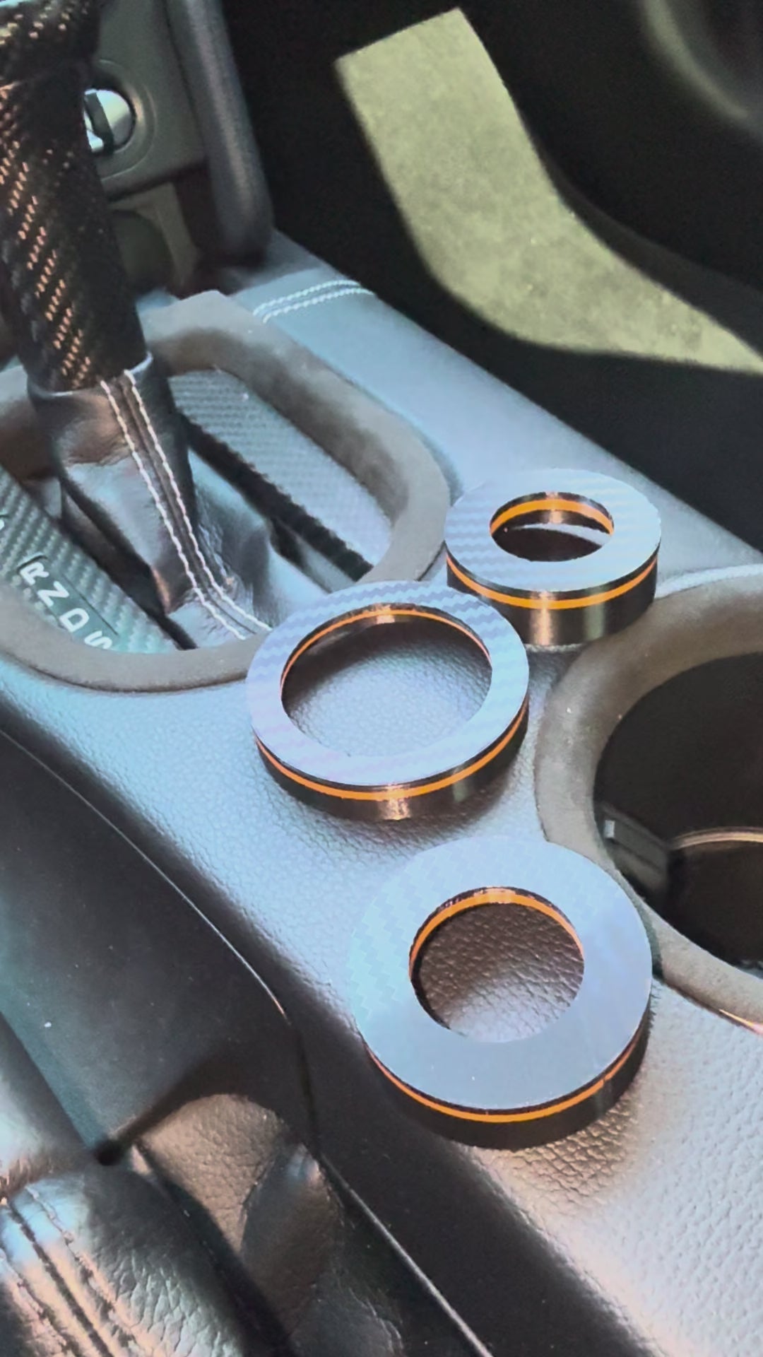 S550 Control Knob Covers (carbon fiber pattern)
